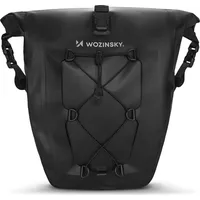 Wozinsky Ūdensizturīgs velosipēda somas pagrabs bagāžniekam 25L melns 5907769301490