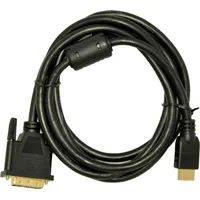 Akyga Ak-Av-11 video cable adapter 1.8 m Hdmi Type A Standard Dvi-D Black