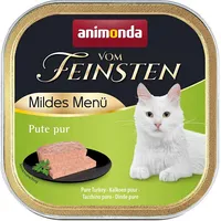 Animonda Vom Feinsten Mildes Menu Pute pur - wet cat food 100G Art1113832