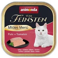 Animonda vom Feinsten Mildes Menu Turkey with tomatoes - wet cat food 100G Art1113836