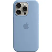 Apple Silicon case with Magsafe for iPhone 15 Pro - winter blue Mt1L3Zm/A