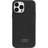 Audi Silicone Case iPhone 13 Pro Max 6.7 czarny black hardcase Au-Lsrip13Pm-Q3 D1-Bk Au-Lsrip13Pm-Q3/D1-Bk