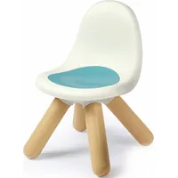 Balts un zils dārza krēsls ar atzveltni 880112