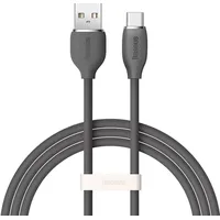 Baseus cable, Usb cable - Type C 100W 1.2 m long Jelly Liquid Silica Gel black Cagd010001