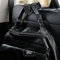 Baseus Car Rear Seat Headrest Phone Bracket Holder hook for 4.0-6.5 inch Smartphone black Suhz-A01