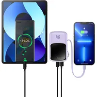 Baseus Qpow power bank 10000Mah built-in Lightning 20W Quick Charge cable Scp Afc Fcp purple Ppqd020005