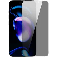 Baseus Rūdīts stikls iPhone 14 Pro, pilnekrāna, 0,3 Mm Anti Spy filtrs 6932172623586