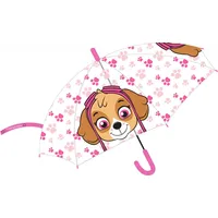 Bērnu lietussargs Paw Patrol Skye, rozā, caurspīdīgs, meiteņu 6793, automāts 5200048