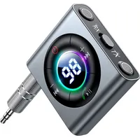 Bluetooth 5.3 Aux transmitter receiver Joyroom Jr-Cb1 Gray Jr-Cb2