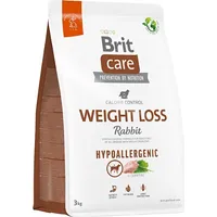 Brit Care Hypoallergenic Adult Weight Loss Rabbit - dry dog food 3 kg 100-172224