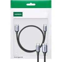Cable Usb-C to Micro Usb Ugreen 15231, 0.5M Space gray