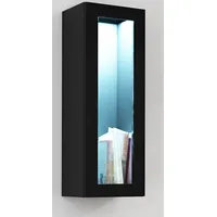 Cama Meble Cabinet Vigo 90 glass 90/35/32 black/black gloss Wig90 Cz/C