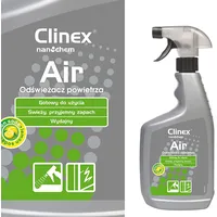 Clinex Efektīvs gaisa atsvaidzinātājs, kas izsmidzināts uz Air - Lemon Soda 650Ml virsmām 77-655