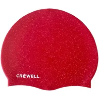 Crowell Silicone swimming cap Recycling Pearl red col.9 Kol.9Na