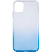 Fusion Gradient case silikona aizsargapvalks Samsung G990 Galaxy S21 Fe caurspīdīgs - zils Fsn-Gc-Sa-G990-Bl