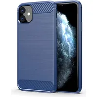 Fusion Trust Back Case Silikona Aizsargapvalks Priekš Apple iPhone 11 Pro Max Zils Fsn-Bc-Trt-Iph11Pm-Bl