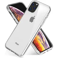 Fusion Ultra Back Case 1 mm Izturīgs Silikona Aizsargapvalks Priekš Apple iPhone 11 Pro Max Caurspīdīgs Fsn-Bc-U1M-I11Pm-Tr
