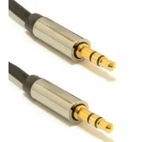 Gembird Ccap-444-1M audio cable 3.5Mm Black