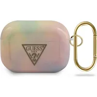 Guess Guacaptpumcgg01 Airpods Pro cover różowy pink Tie  Dye Collection