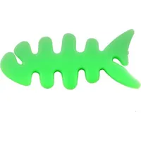 Hurtel Zivs formas austiņu kabeļa organizators, zaļš 9145576282182