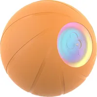 Interactive Dog Ball Cheerble Wicked Orange Se C1221