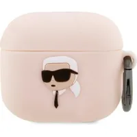Karl Lagerfeld case for Airpods 3 Kla3Runikp white 3D Silicone Nft