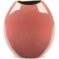 Keramikas vāze Sibel 04 22X12X25 tumši rozā zelts 387490
