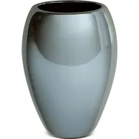 Keramikas vāze Simona 4 14X9X20 olīvas ar pērļu spīdumu 04 392172
