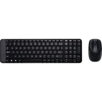 Logitech G Mk220 keyboard Rf Wireless Qwerty Us International Black 920-003161