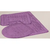 Magnum vannas istabas paklājs, 3-Daļīgs komplekts, Atena Purple 126050