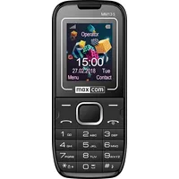 Maxcom Telefon komórkowy Mm135 Dual Sim Czarno-Niebieski Maxcommm135