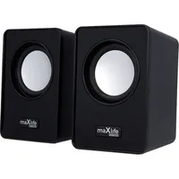 Maxlife Home Office Mxhs-01 computer speakers 2X3W 1,10 m black Oem0002320