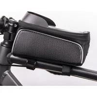 Mocco Ūdensnecaurlaidīga velosipēda rāmja soma ar ekranētu tālruņa turētāju 4752168114537