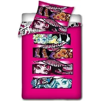 Monster High gultas veļa 160X200 rozā High-Teens 9608 110388