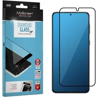 Myscreen diamond aizsargstikls pilnam ekrānam Samsung G996 Galaxy S21 Plus 5G melns Msl-Tg5D-G996-Bk