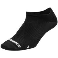New Balance Foundation Flat Knit No Show Bk Las55321Bk socks