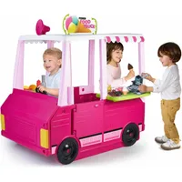 Pink Food Truck 2In1 Virtuves un transportlīdzekļu pārtikas produkti piederumi 50 gab. 12990