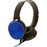 Rebeltec wired headphones Montana with microphone blue Akksgslureb00015