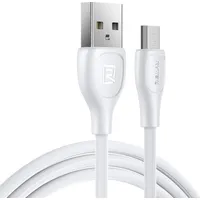 Remax Lesu Pro Usb - micro data charging cable 480 Mbps 2,1 A 1 m white Rc-160M
