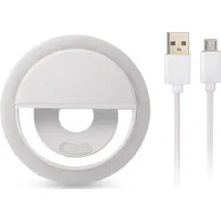 Ring lamp for selfie white  Usb to Micro cable Czę004311
