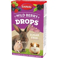 Sanal Nl Wild Berry Drops Sugar Free, 45G - meža ogu gardumi, bez cukura Art964647