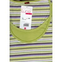 Sieviešu svītraina pidžama 99 Xl Green Izpārdošana 134205