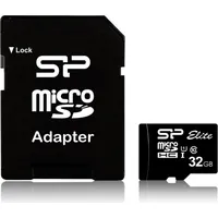 Silicon Power Elite memory card 32 Gb Microsdhc Class 10 Uhs-I Sp032Gbsthbu1V10Sp