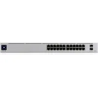 Ubiquiti Unifi Pro 24-Port Poe Managed L2/L3 Gigabit Ethernet 10/100/1000 Power over 1U Silver Usw-Pro-24-Poe