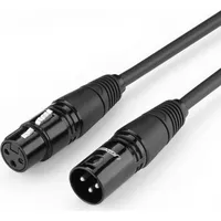 Ugreen Av130 Xlr female to male cable - 10M Black 20714