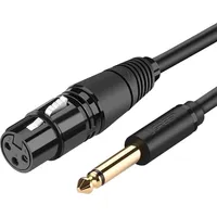 Ugreen microphone cable Xlr Female - 6,35 mm jack Male 5 m Av131 20721-Ugreen
