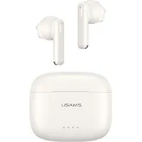 Usams Słuchawki Bluetooth 5.3 Tws Us14 Series Dual mic bezprzewodowe białe white Bhuus02