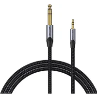 Vention 3.5Mm Trs Male to 6.35Mm Audio Cable 1M Bauhf Gray