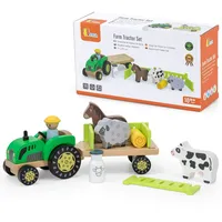 Viga koka traktoru dzīvnieku ferma 44680