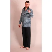 Vīriešu pidžama ar garām piedurknēm D 608 Maxi Xl/2Xl 170/114 pelēka bordo 109212